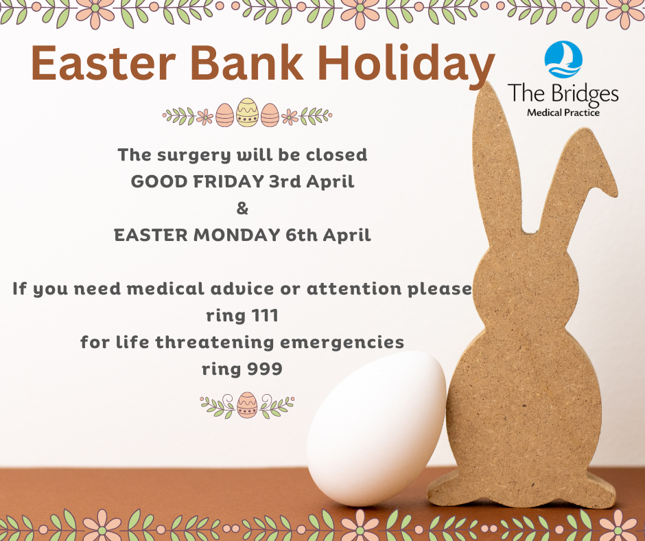 Easter Bank Holiday Closing Times